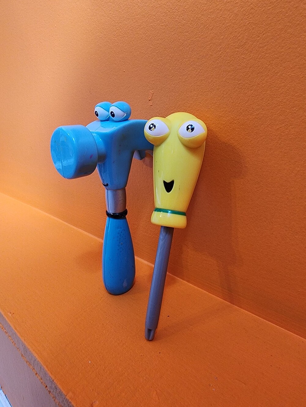 Handy Manny Pat the Hammer and Phillipe the Phillips Screwdriver